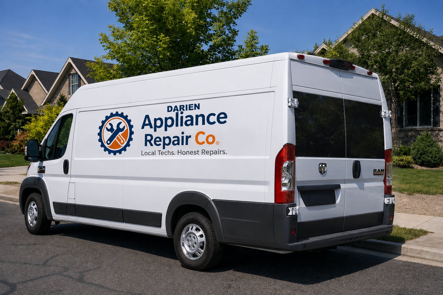 Darien Appliance Repair Co. van